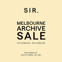 Melbourne Archive Sale