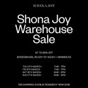 SHONA JOY SYDNEY WAREHOUSE SALE
