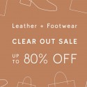 ELK Leather + Footwear Clear Out Sale 