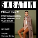 Sabatini Everything $100 and Under Sale