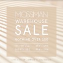 Mossman Melbourne Warehouse Sale
