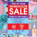 End Of Year Warehouse Sale Open To The Public
