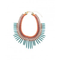 Lovisa Spike Collar necklace, $40, http://www.lovisa.com.au/turquoise-spike-rope-collar-necklace.html