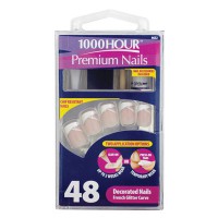 1000 Hour stick on nails, $12.99 from Priceline 