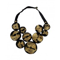 Not one for stop-and-stare ensembles? Why not incorporate a piece of art-inspired jewellery, like Julieta Sandoval’s Gustav Klimt-inspired Paper Charm Necklace, into your wardrobe? £42 from Caipora. http://caipora.co.uk/shop-now/paper-charm-necklace/