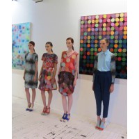 Designer Gary Bigeni’s upcoming Spring/Summer 2013/14 collection is the result of a collaboration with Melbourne-based abstract artist Matthew Johnson. http://www.garybigeni.com
