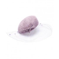 Mademoiselle Slassi The FURRYous Lilac Pillbox and Veil from Boticca, $445. http://boticca.com/mademoiselleslassi/the-furryous-lilac-pillbox-veil/26108/