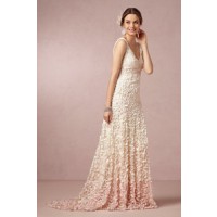 Pastels: Theia Bridal Emma Gown from BHLDN, $1377.48. http://www.bhldn.com/shop-the-bride-wedding-dresses/emma-gown/productoptionids/0848592b-d439-4e88-b197-5a7086f4ba0f