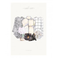 ‘All Things Chloe’ by Sally Spratt (a.k.a. The Lust List), $100. http://thelustlist.bigcartel.com/product/lust-list-a3-print-all-things-chloe