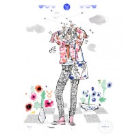 ‘Taurus Fashion Illustration Print’ by Lottie Maddison (a.k.a. Floss & Co.) from Etsy, $36.66. https://www.etsy.com/au/listing/196351761/taurus-fashion-illustration-print?ref=shop_home_active_3