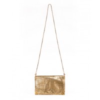 Glomesh Renee Bag in Gold, $420. http://glomesh.com/collections/the-way-we-were
