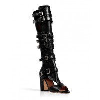 Laurence Dacade Black Leather Dolene Open Toe Boots from STYLEBOP.com, €943. http://www.stylebop.com/au/product_details.php?menu1=designer&menu2=&menu3=1731&id=454501