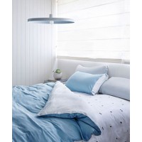 Change your bed linen weekly to avoid sleeping on bacteria that causes breakouts. (Image via Hunting for George) http://www.huntingforgeorge.com/homeware/bedding/the-hamptons-quilt-set