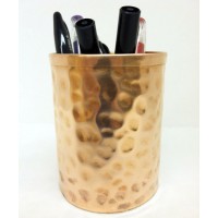 Yancey Lighting Copper Pencil Holder via Etsy; $22 https://www.etsy.com/au/listing/110770717/handcrafted-raw-hammered-copper-pencil?ref=market